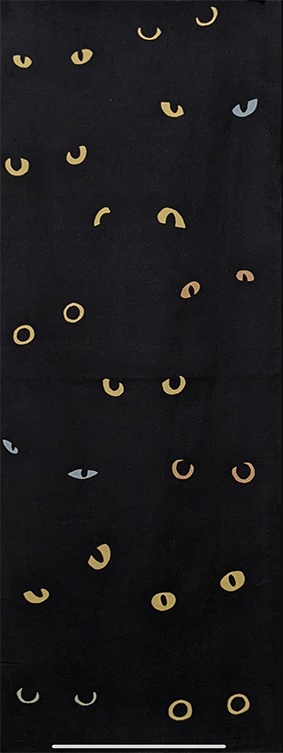 注染手ぬぐい　CatsEyes