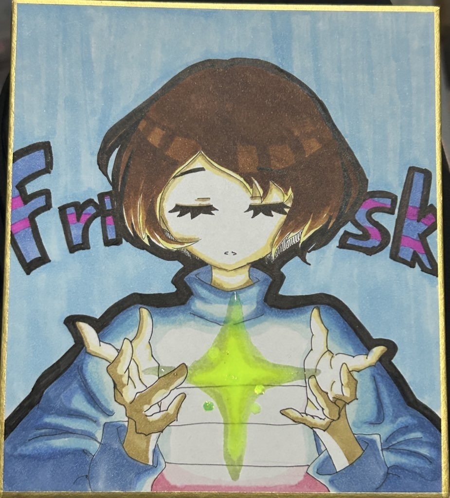 フリスクミニ色紙