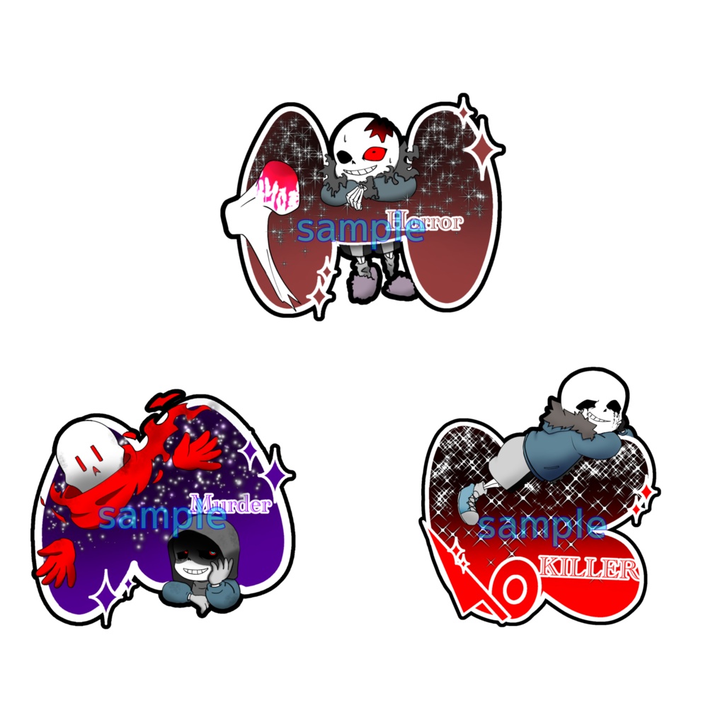 継続組アクリルチャーム