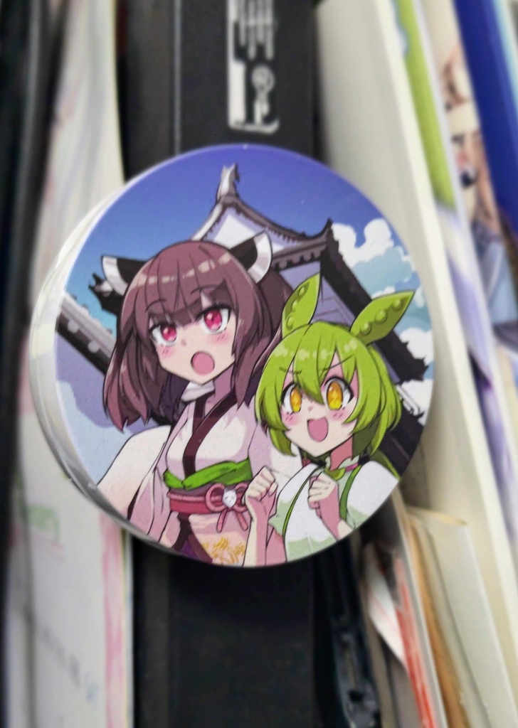 きりたん&ずんだもんクリップマグネット