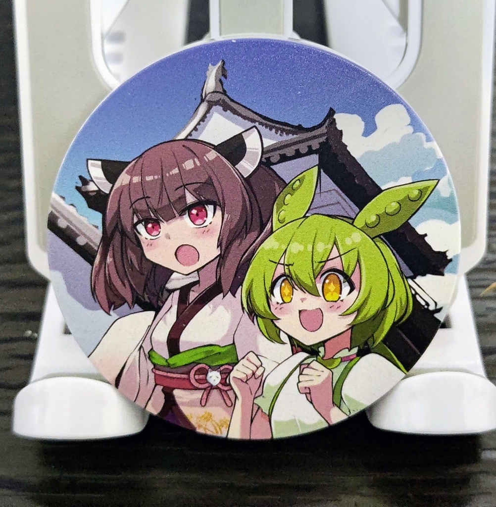 きりたん&ずんだもんクリップマグネット