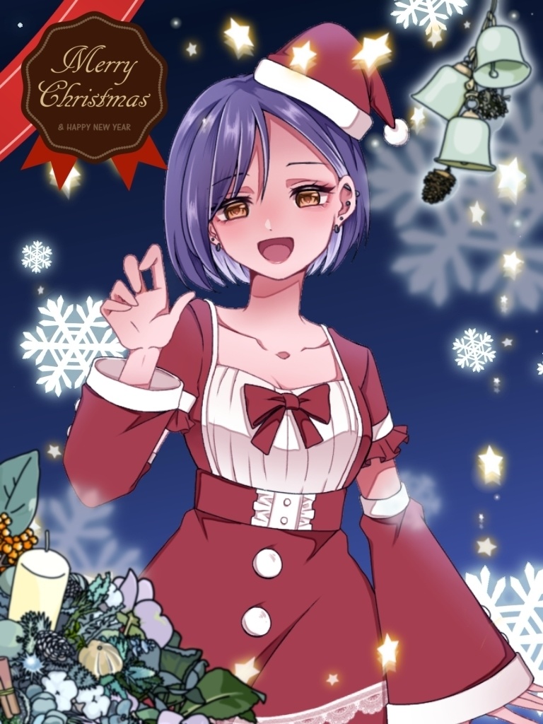2024ver.クリスマス背景素材