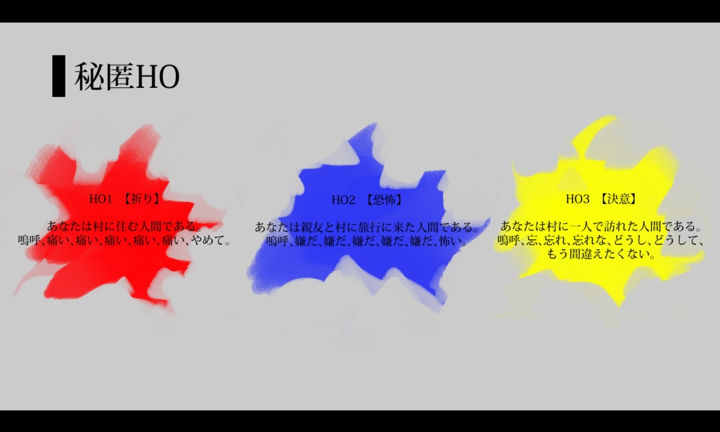 【CoCシナリオ】血命傷【SPLL:E197884】