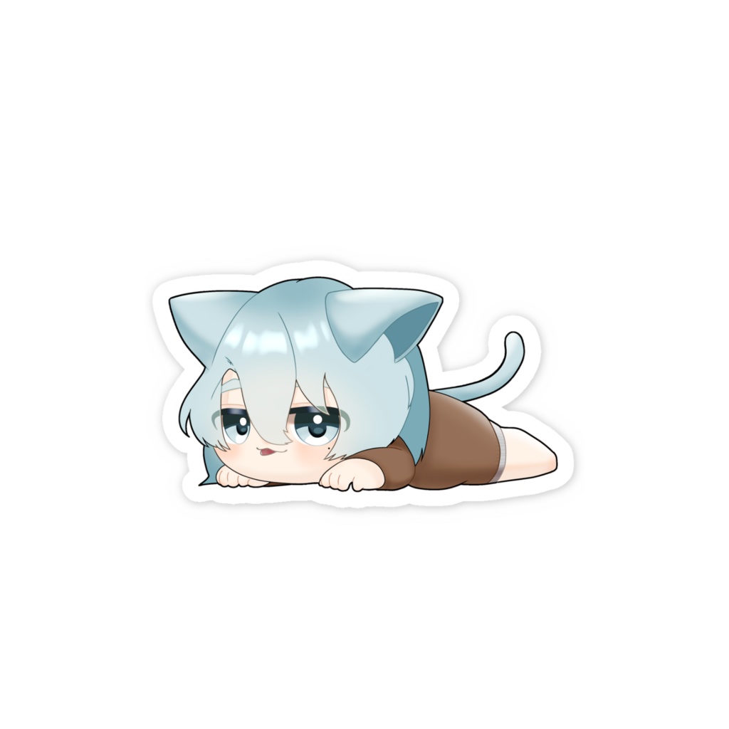 ねこさとステッカー