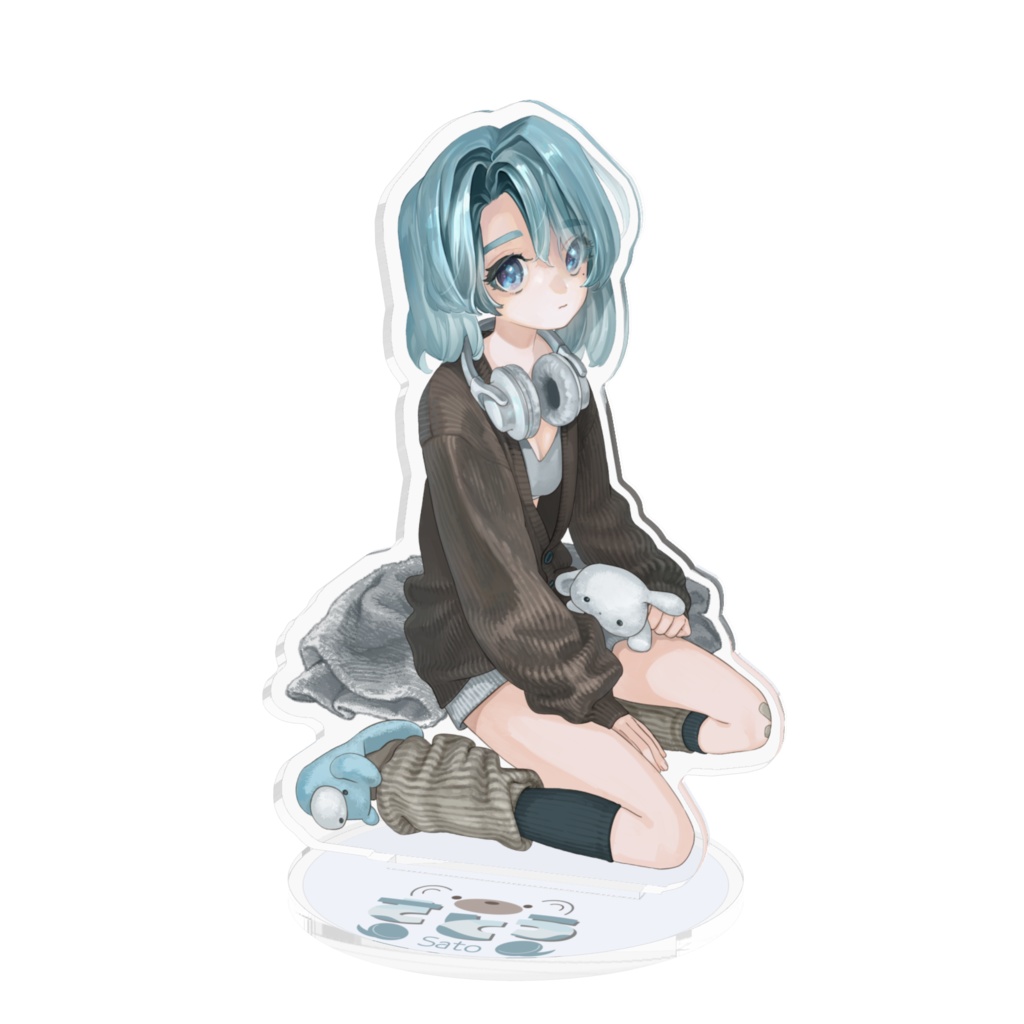 お座りアクリルスタンド