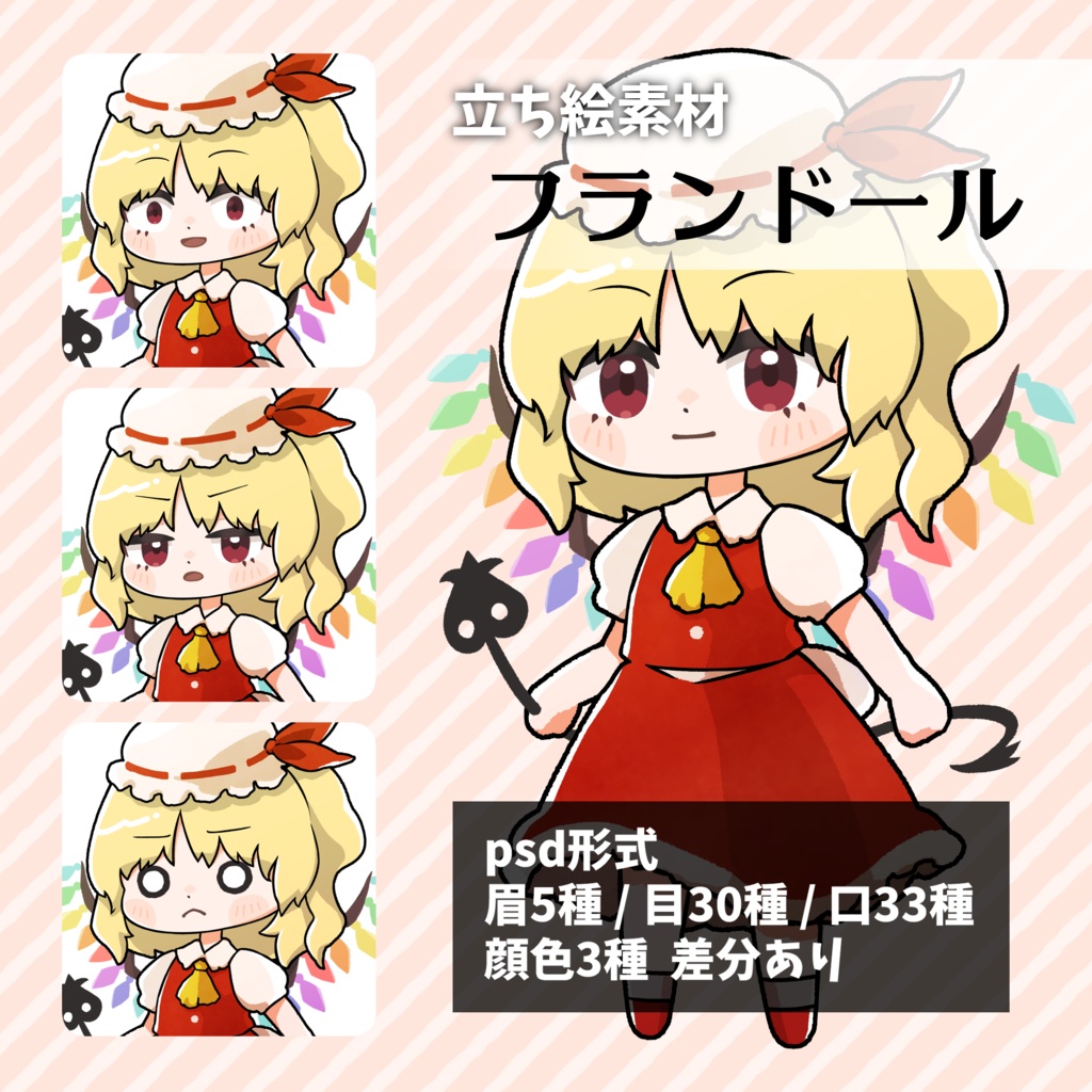 つくね式立ち絵『東方紅魔郷』まとめ