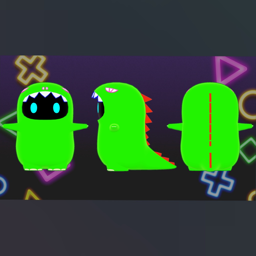 クロコサウルス KUROKOSAURUS / オリジナル3Dモデル