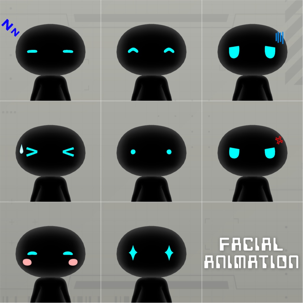 クロコ KUROKO / オリジナル3Dモデル