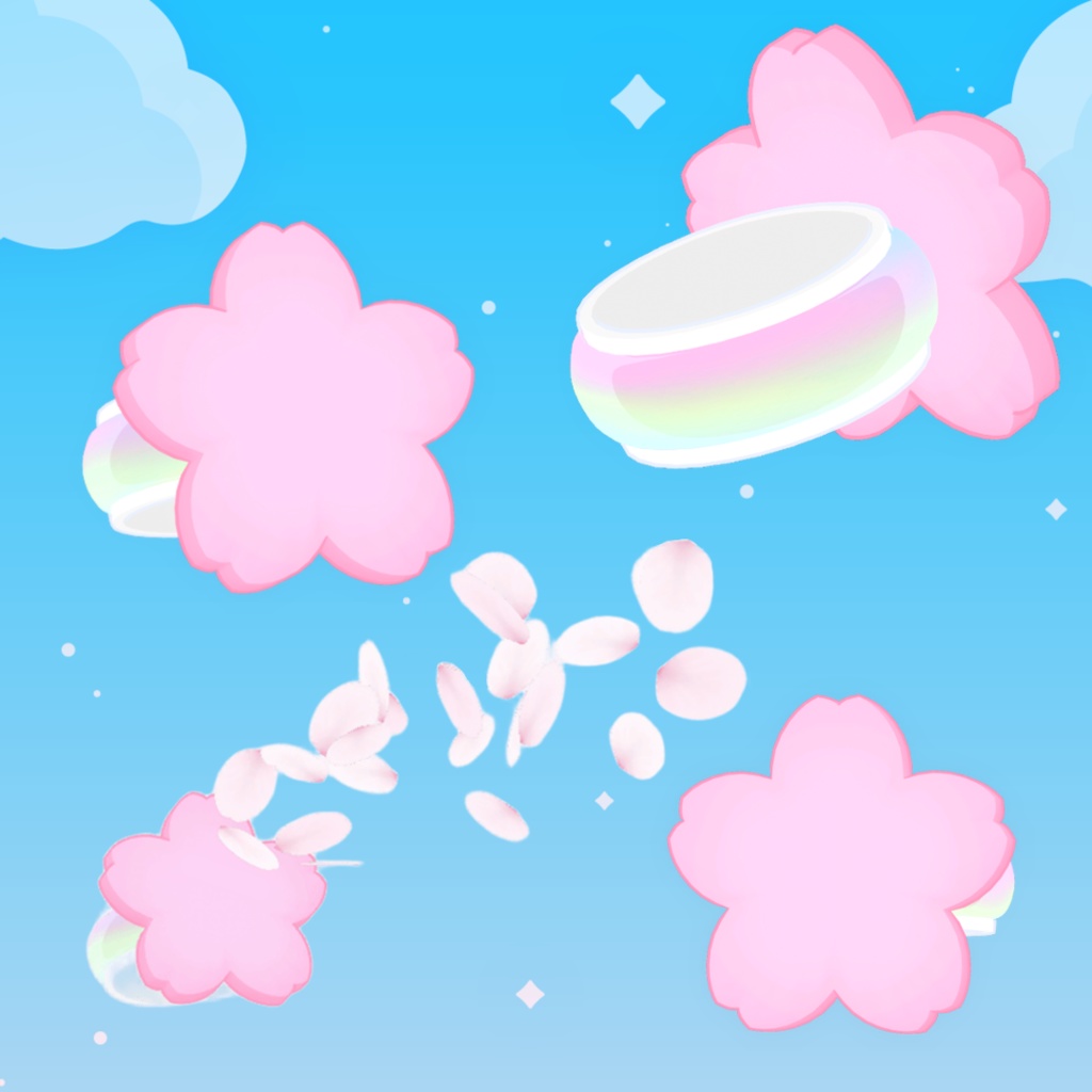 サクラリング SAKURARING / オリジナル3Dアクセサリー