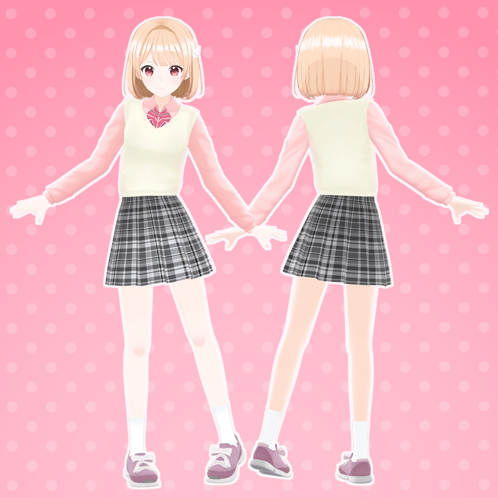 小羽 千夏 KOBA CHINATSU/オリジナル3Dモデル