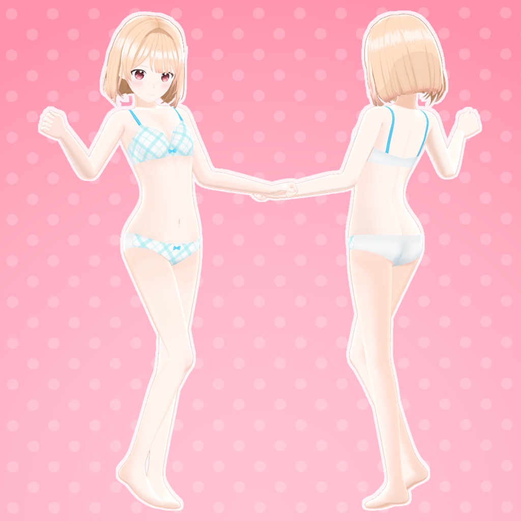 小羽 千夏 KOBA CHINATSU/オリジナル3Dモデル