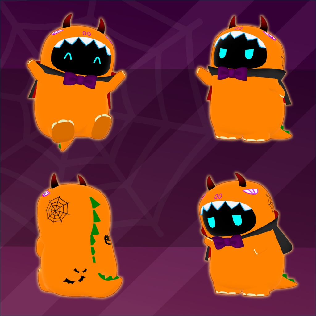 クロコサウルス KUROKOSAURUS -Halloween Limited Edition- / オリジナル3Dモデル