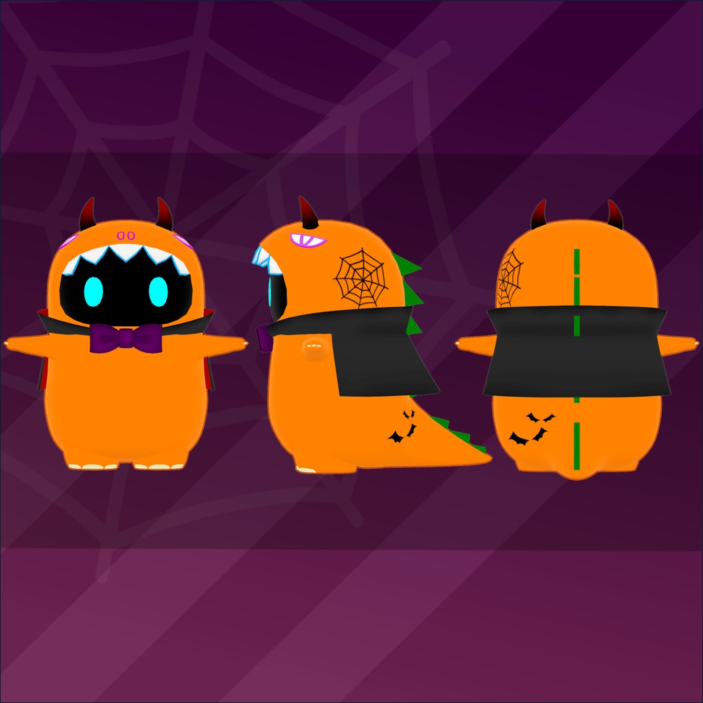 クロコサウルス KUROKOSAURUS -Halloween Limited Edition- / オリジナル3Dモデル