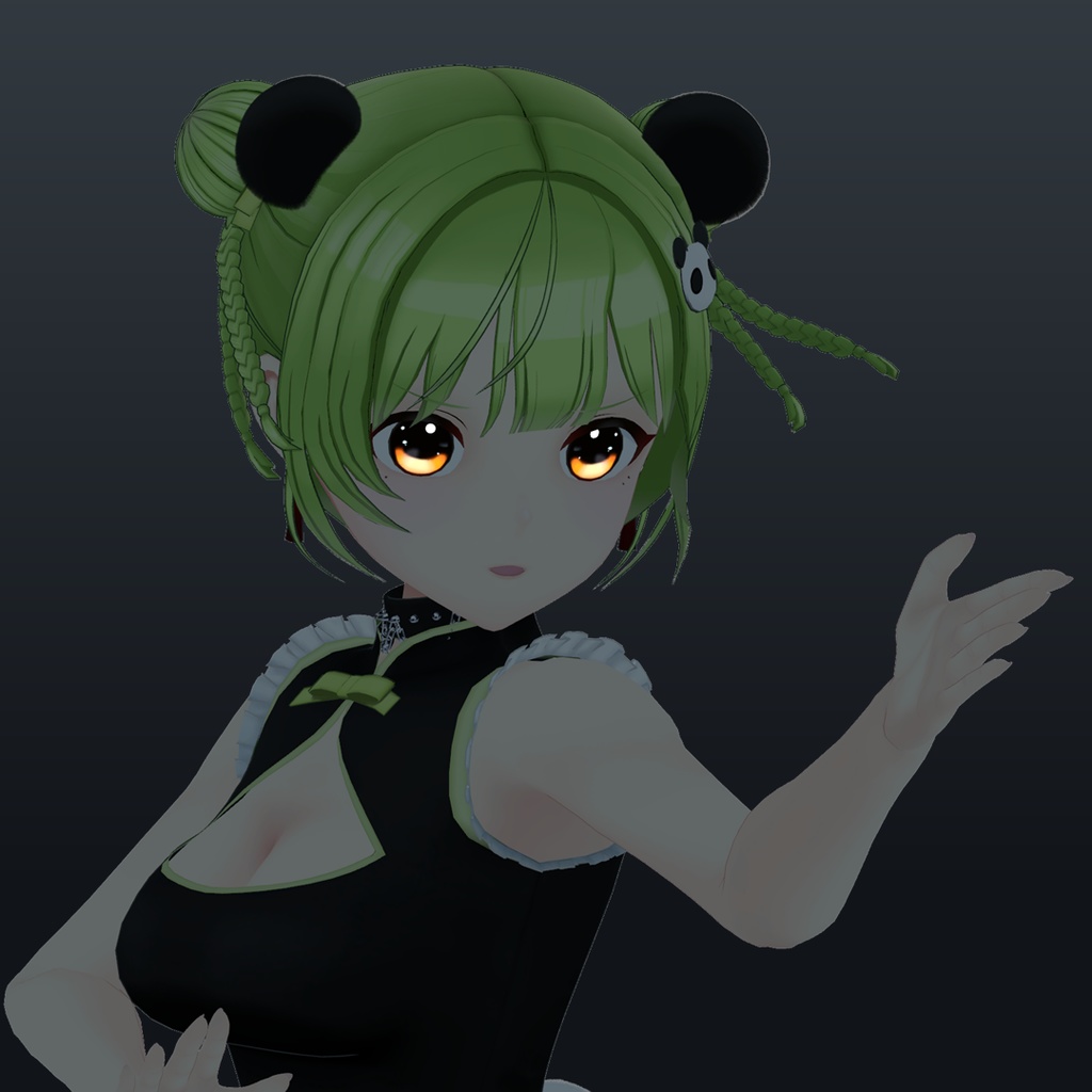 結蘭 YUIRAN/オリジナル3Dモデル