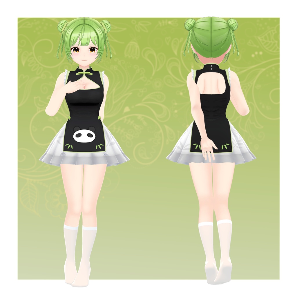 結蘭 YUIRAN/オリジナル3Dモデル