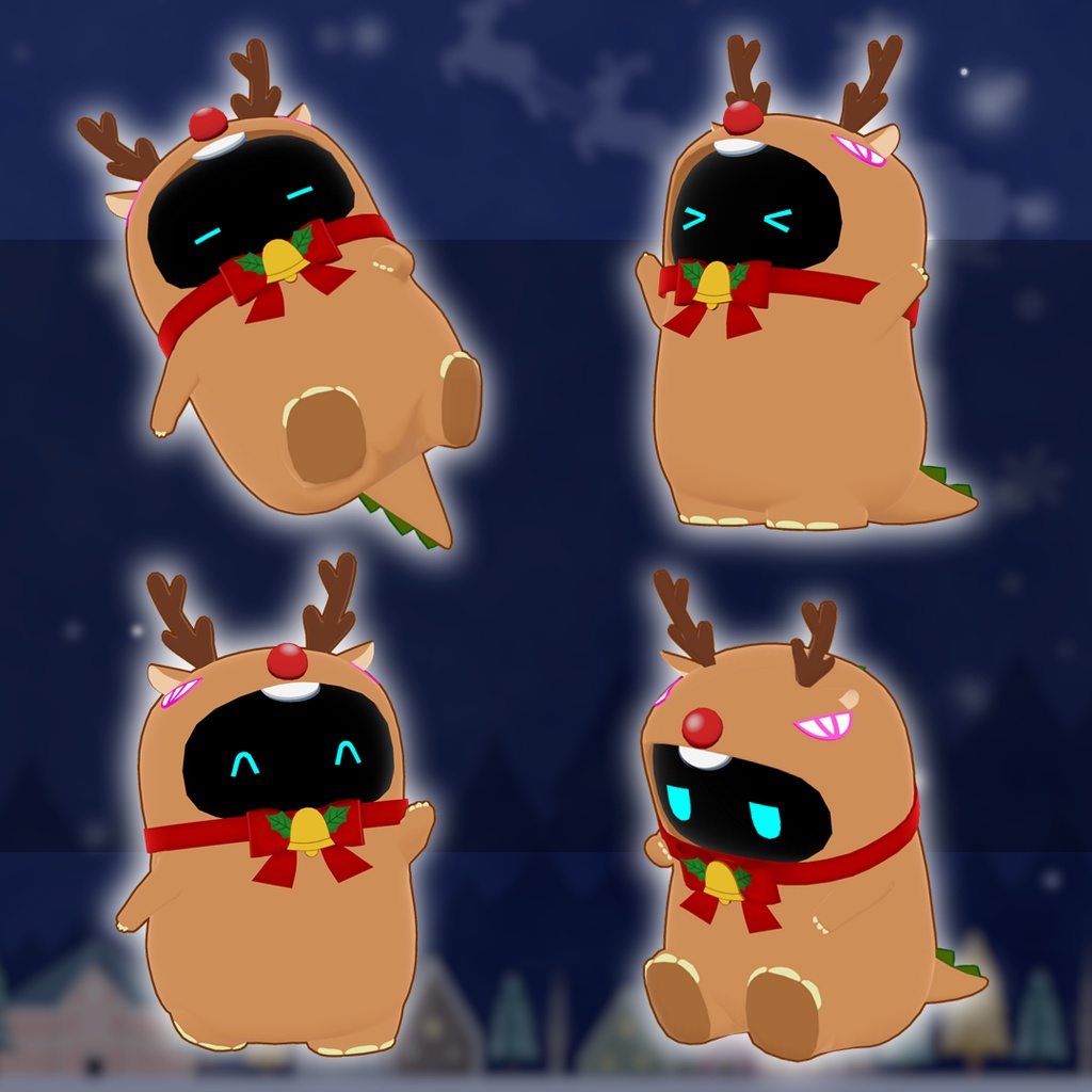 クロコサウルス KUROKOSAURUS -Christmas Limited Edition- / オリジナル3Dモデル