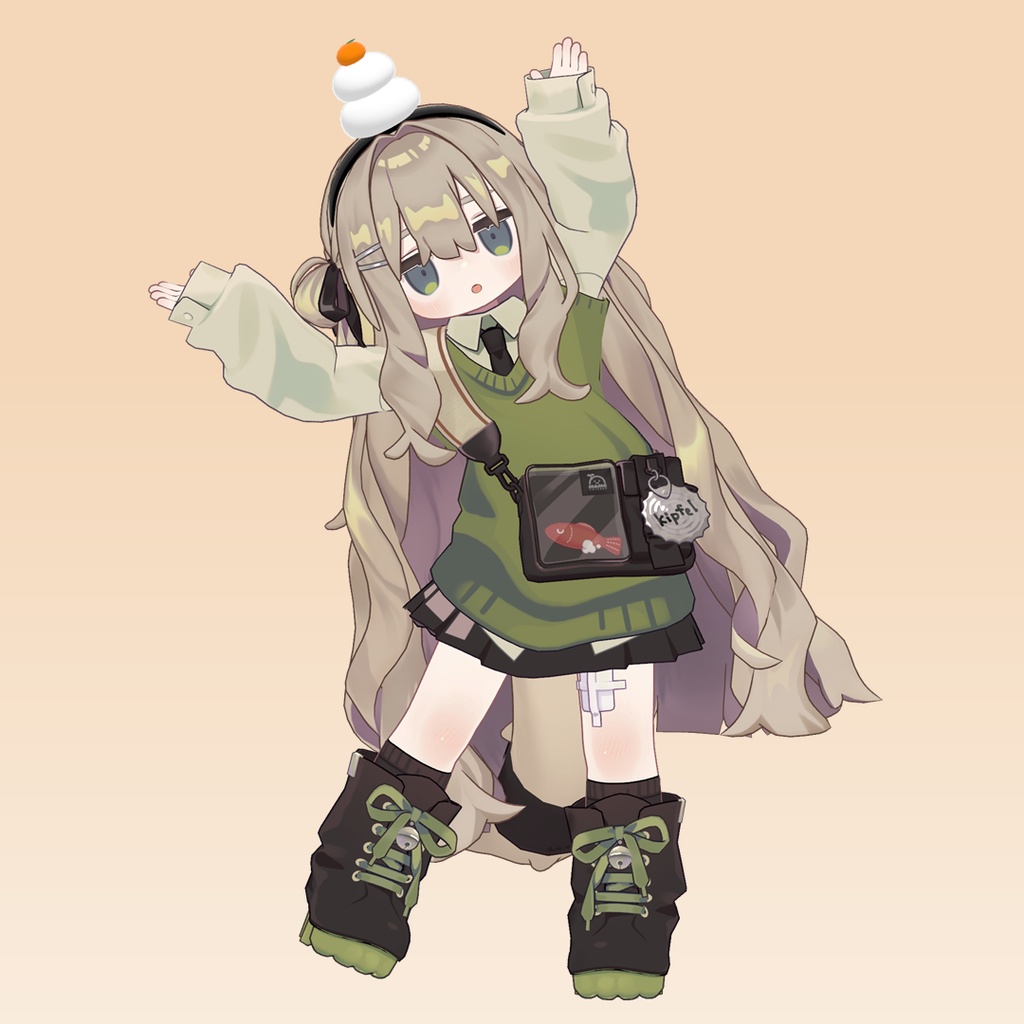 おもちカチューシャ OmochiHeadband/ オリジナル3Dアクセサリー