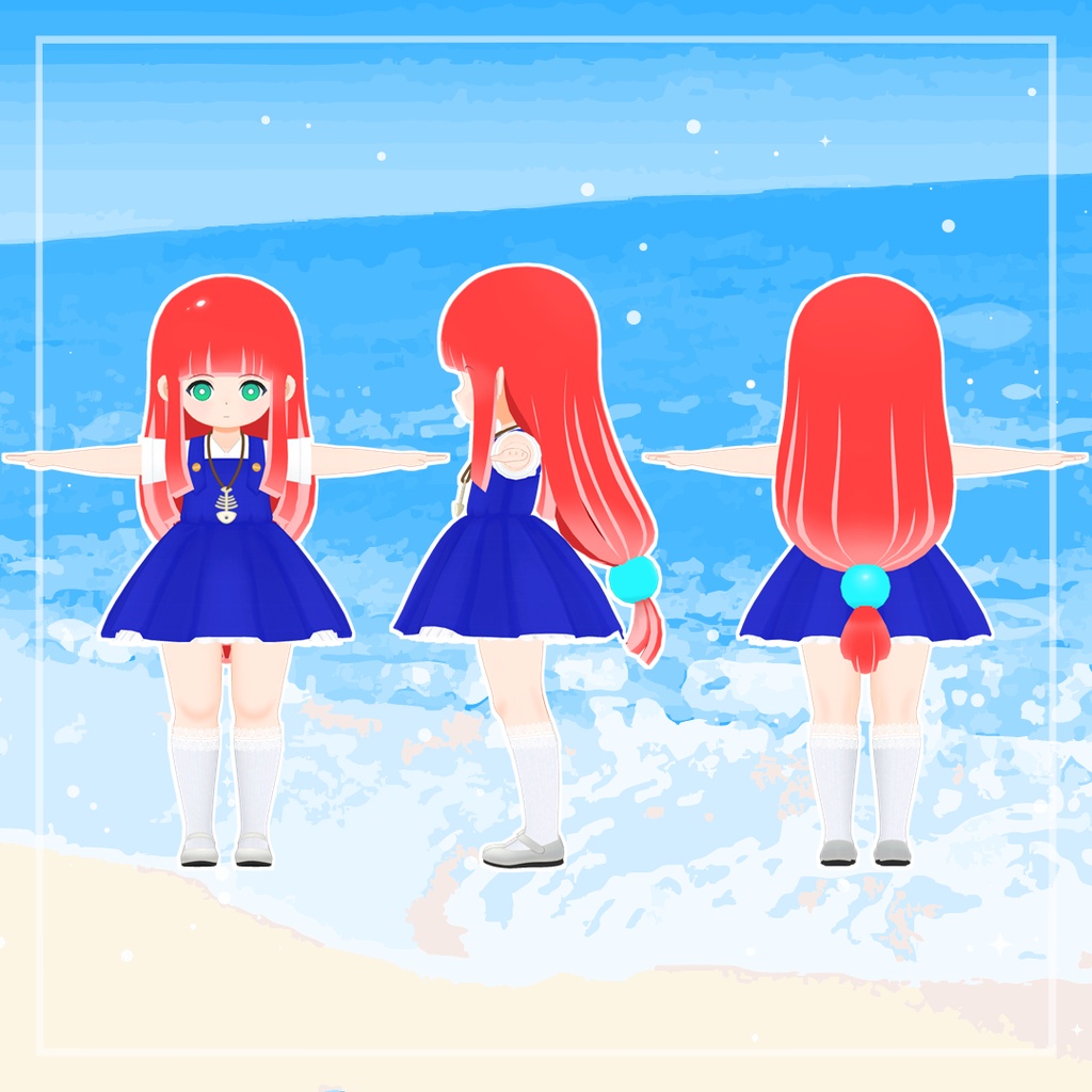 まぐろちゃん Maguro-chan / オリジナル3Dモデル