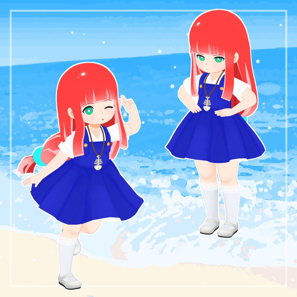 まぐろちゃん Maguro-chan / オリジナル3Dモデル