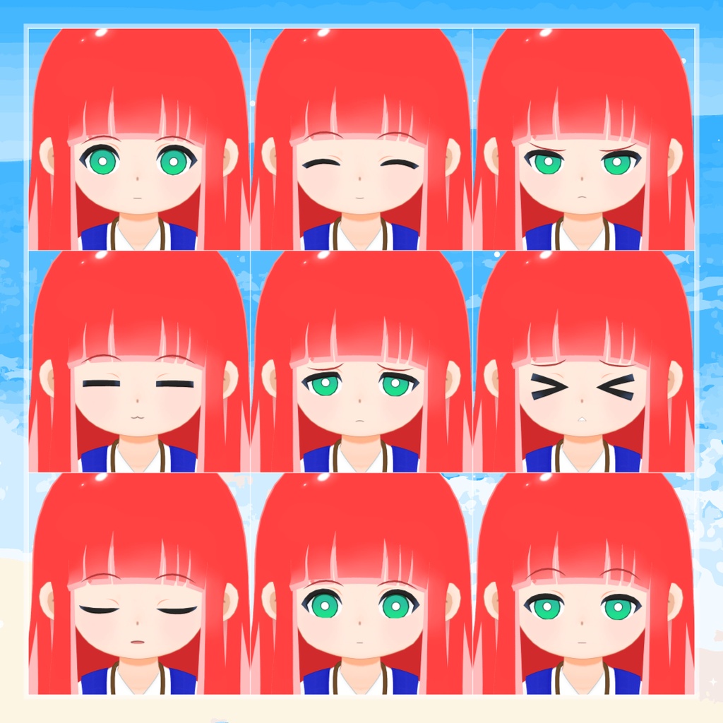 まぐろちゃん Maguro-chan / オリジナル3Dモデル