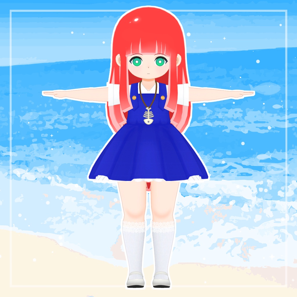 まぐろちゃん Maguro-chan / オリジナル3Dモデル