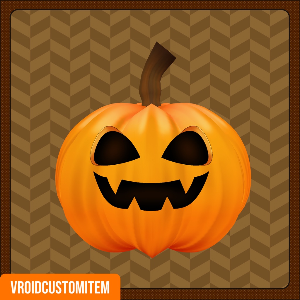 Squishy Halloween Pumpkin | VRoid