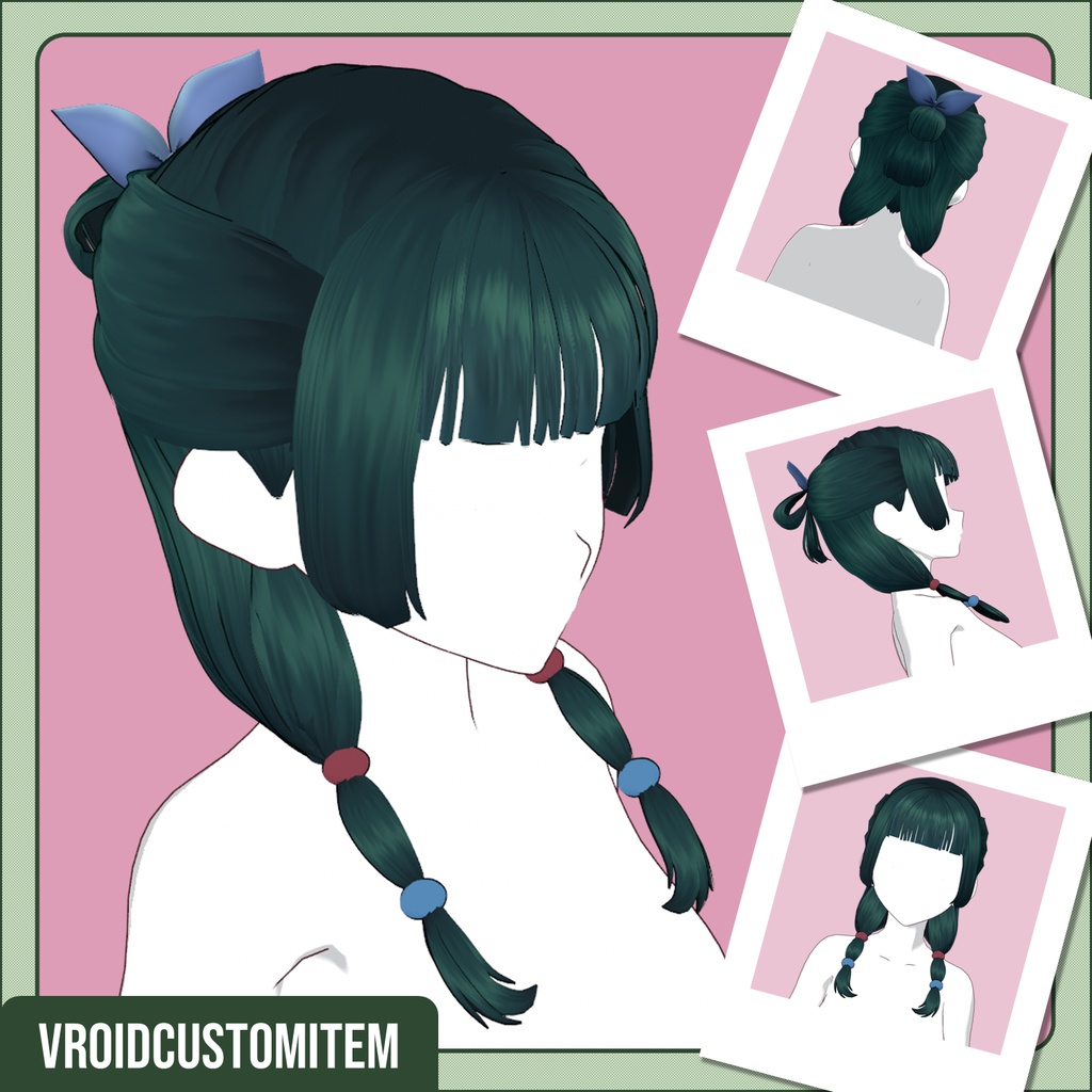 VRoid Hair | Mao Mao inspired hairstyle with physics