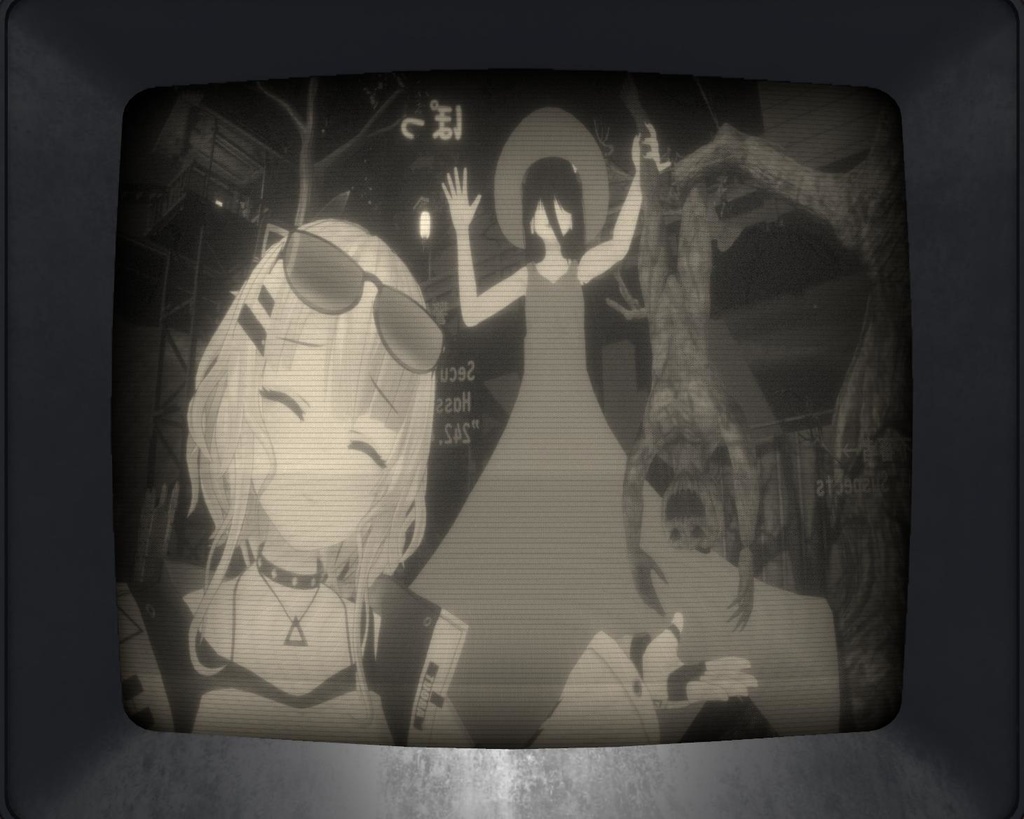 ブラウン管シェーダー【VRChat動作確認済み】