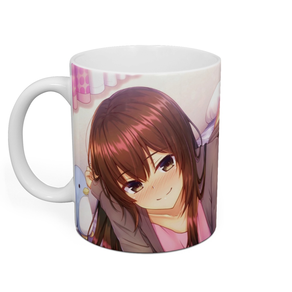 彼女がこころをひらいてくれた日 マグカップ