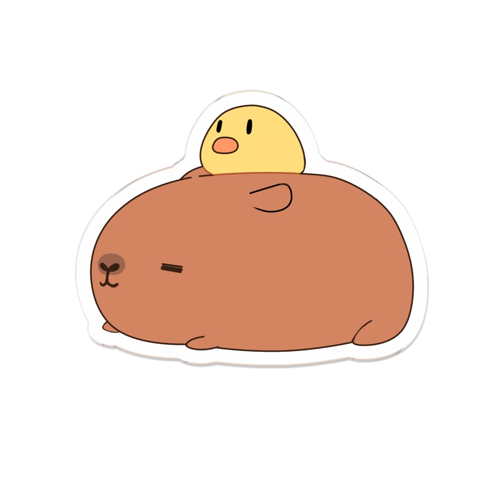 いむたいむアクリルバッジ