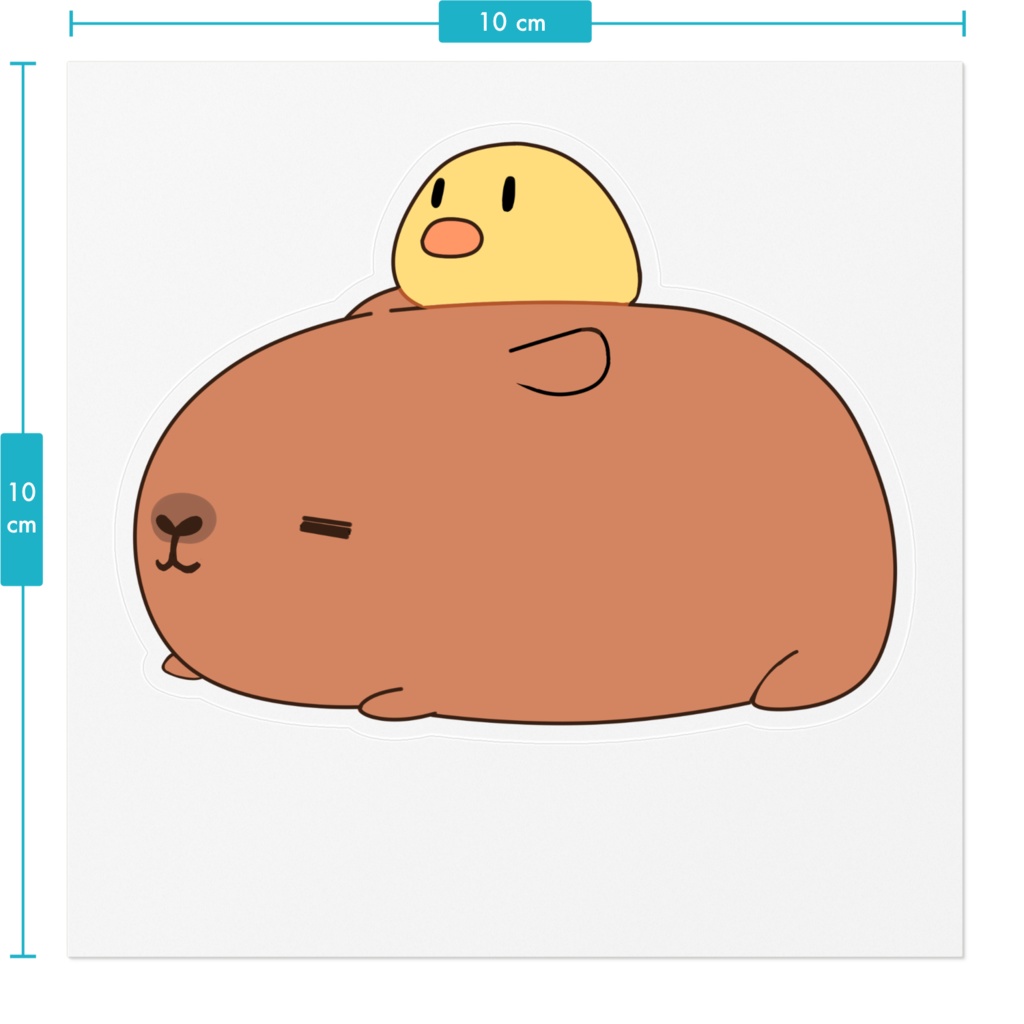いむたいむステッカー