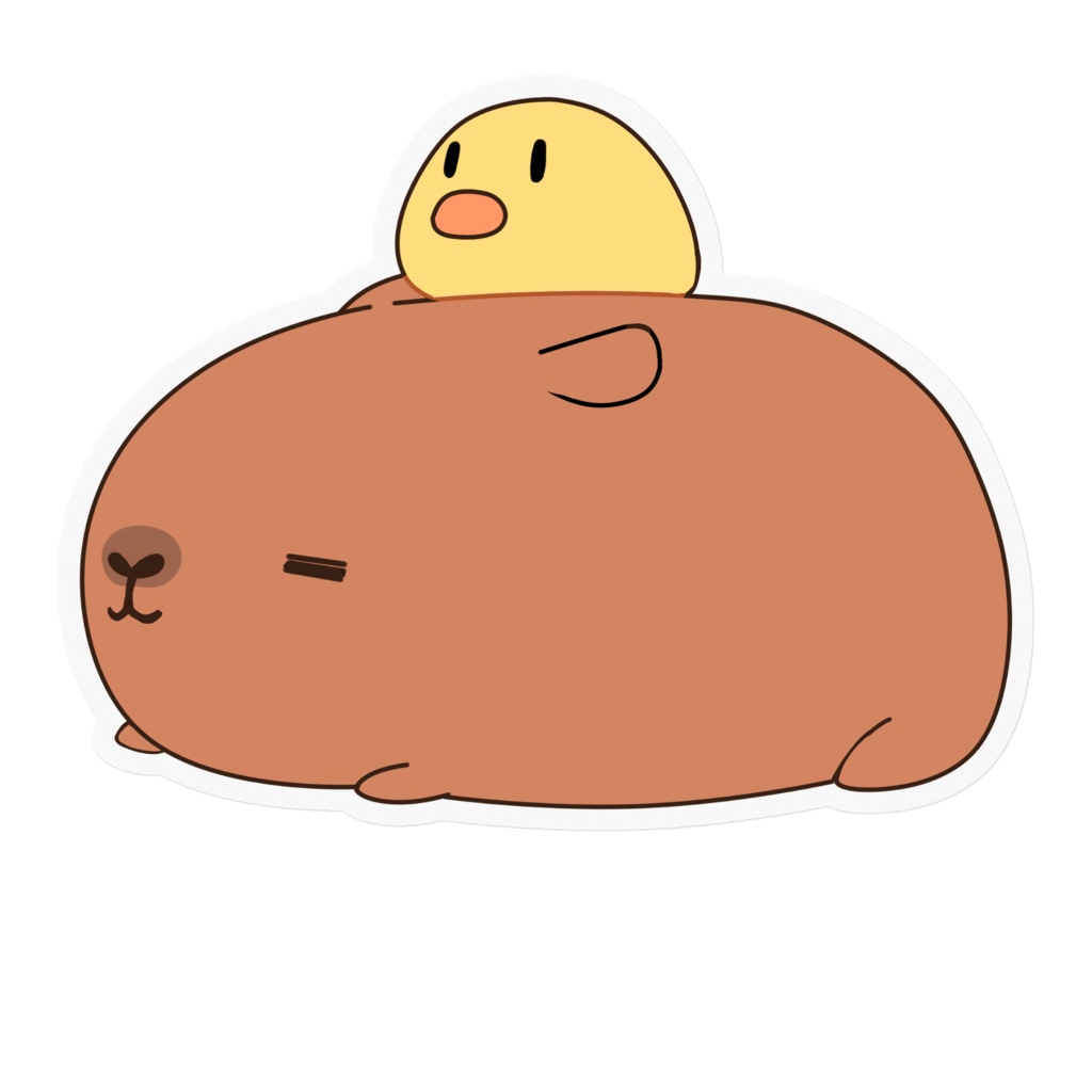 いむたいむステッカー