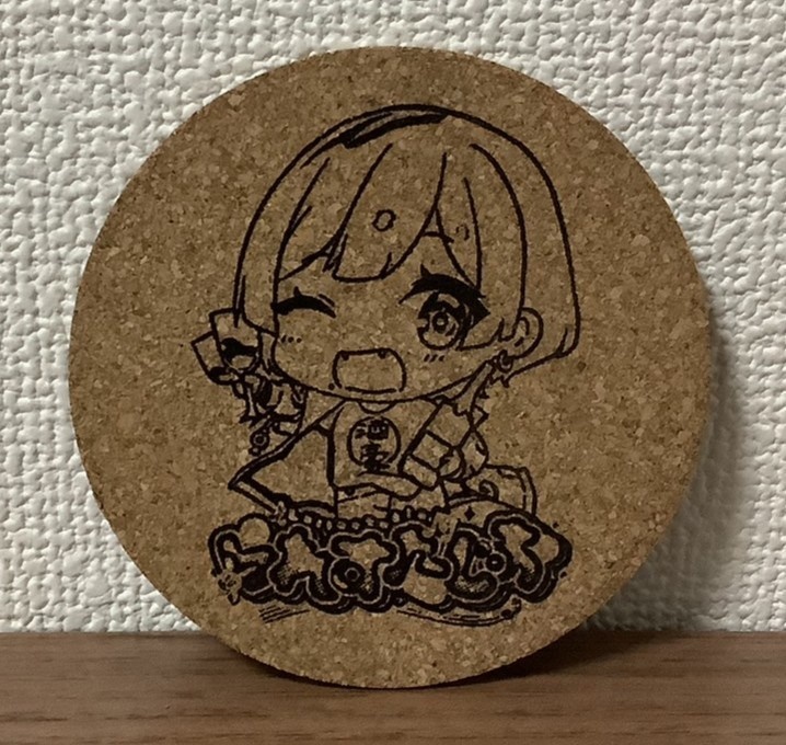 られすたじお vol.4　年輪菓子　コースターB