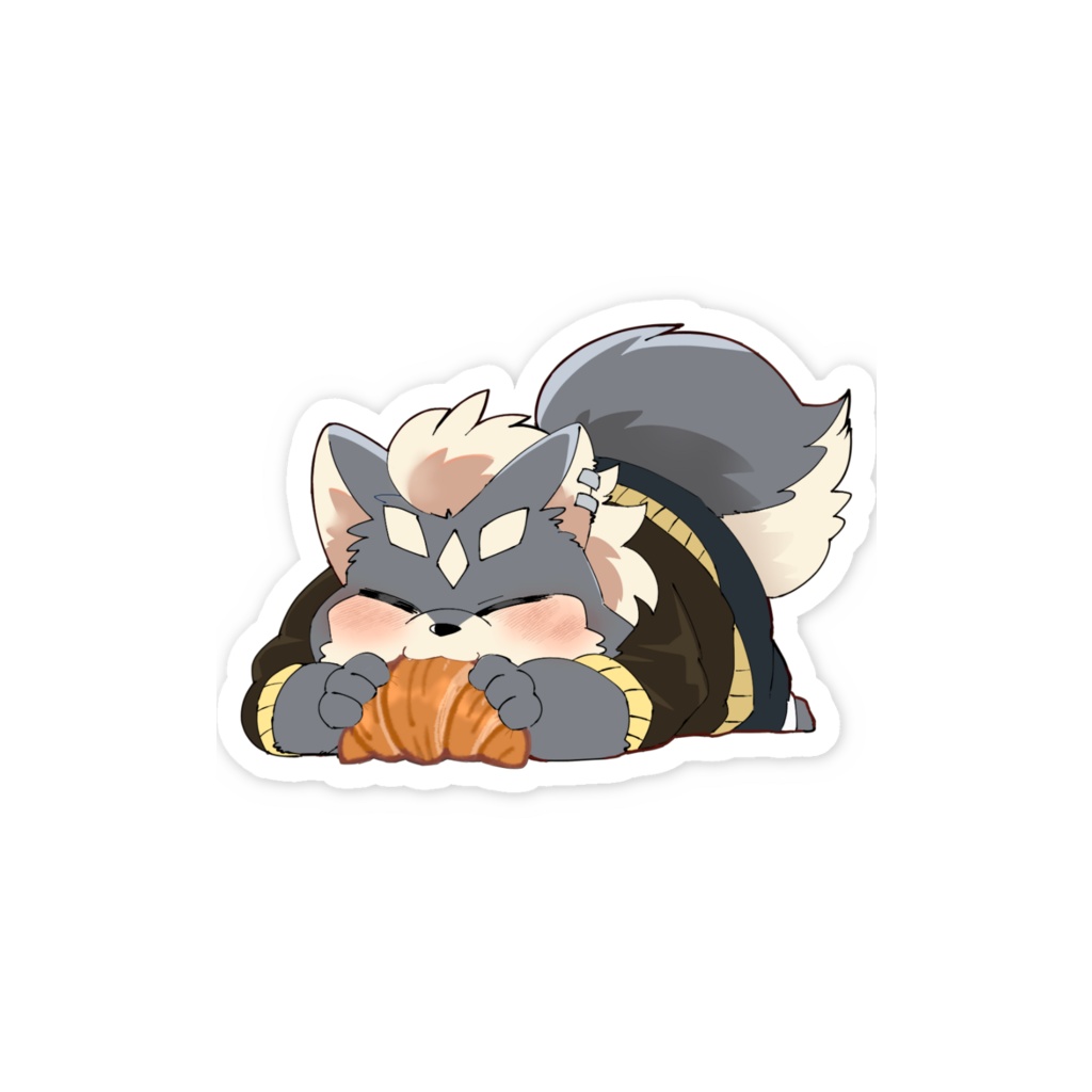 クロワッサンアルクのステッカー