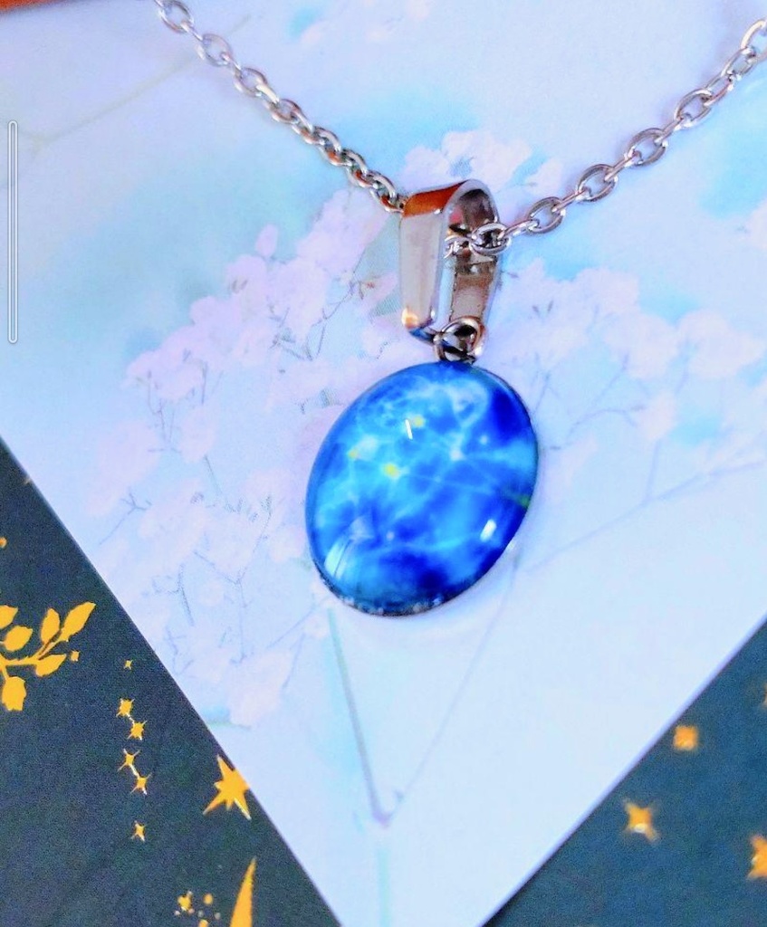 100暗闇で光る☆星座ネックレス☆ 牡羊座