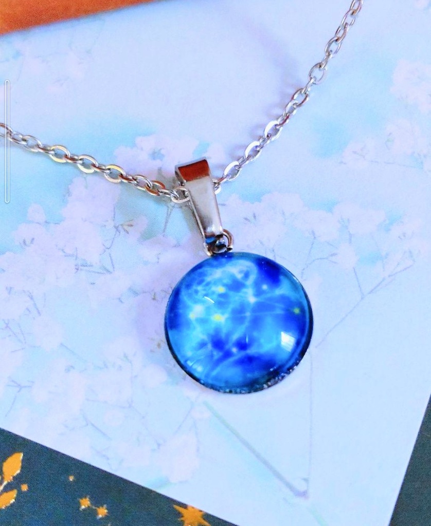 100暗闇で光る☆星座ネックレス☆ 牡羊座