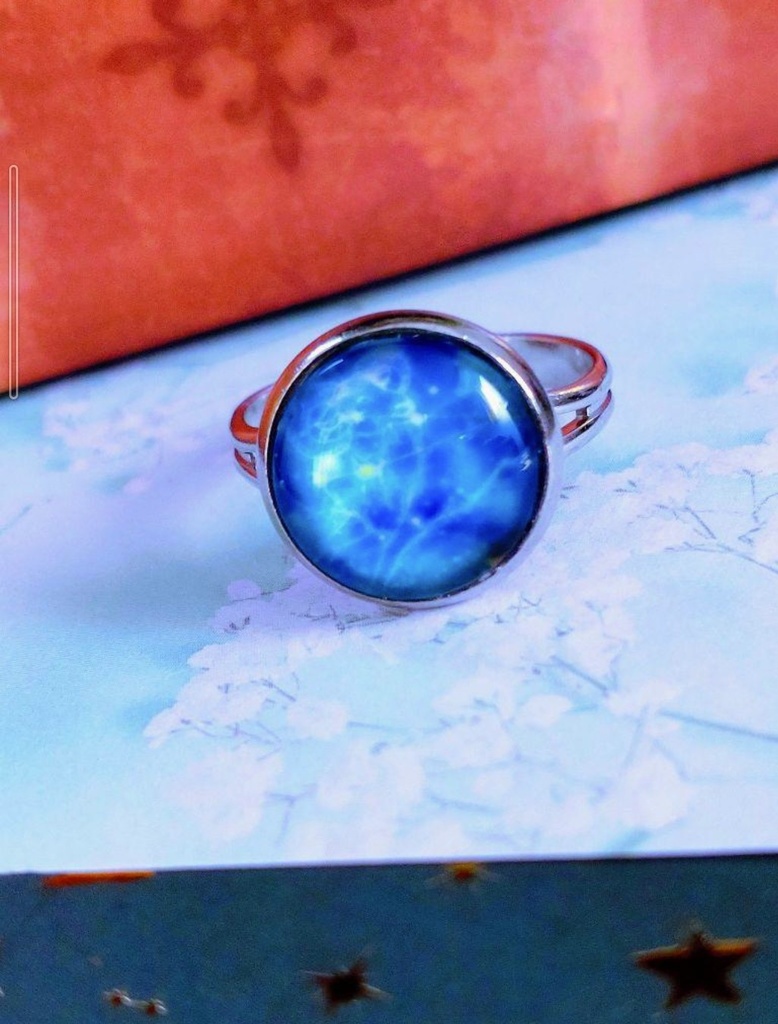 99暗闇で光る☆星座指輪リング♡ おひつじ座