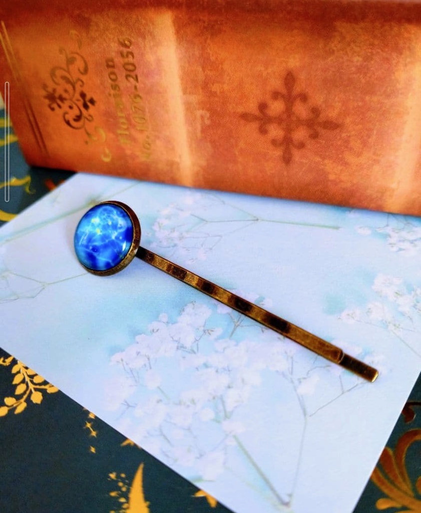 48暗闇で光る☆星座ヘアピン☆おひつじ座