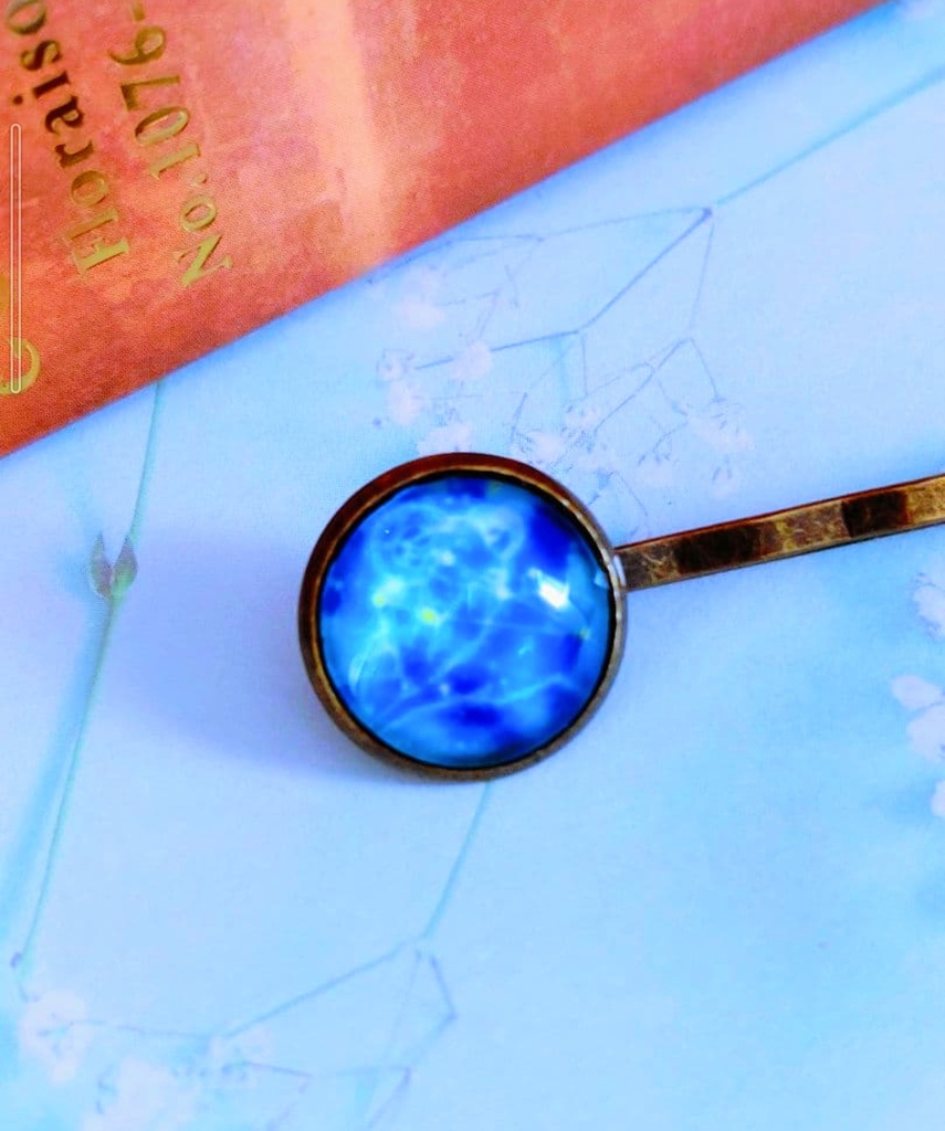 48暗闇で光る☆星座ヘアピン☆おひつじ座