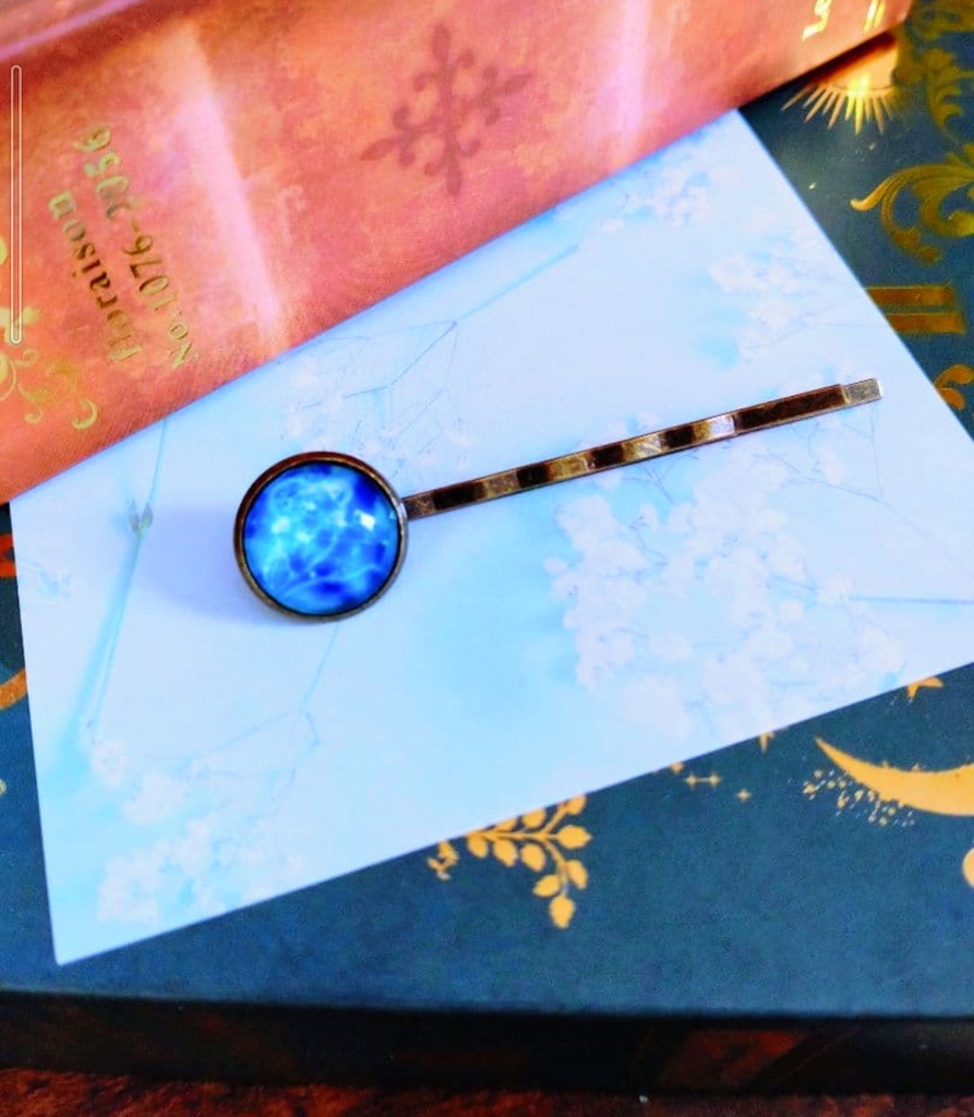 48暗闇で光る☆星座ヘアピン☆おひつじ座