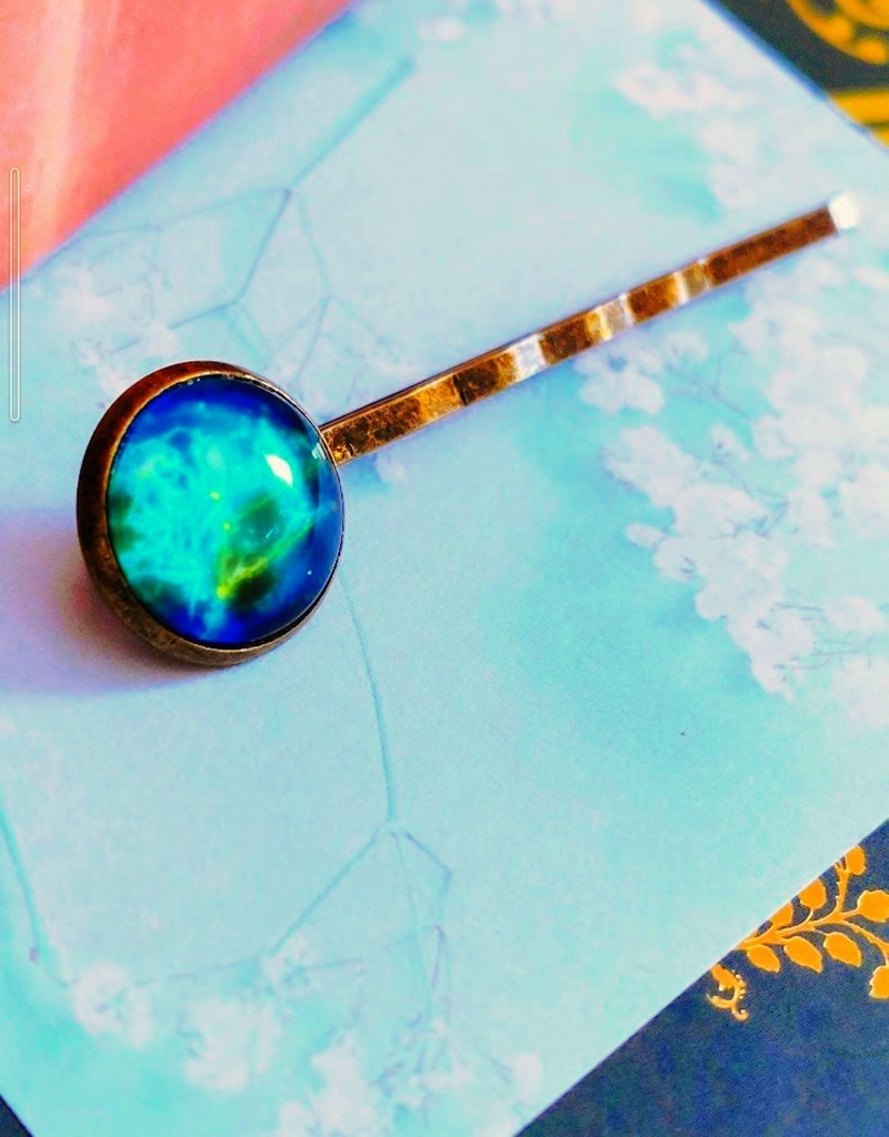 47暗闇で光る☆星座ヘアピン☆しし座