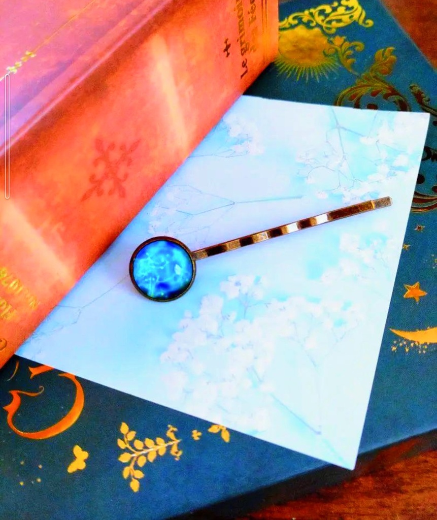 58暗闇で光る☆星座ヘアピン ☆牡牛座☆