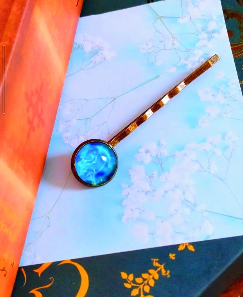 58暗闇で光る☆星座ヘアピン ☆牡牛座☆