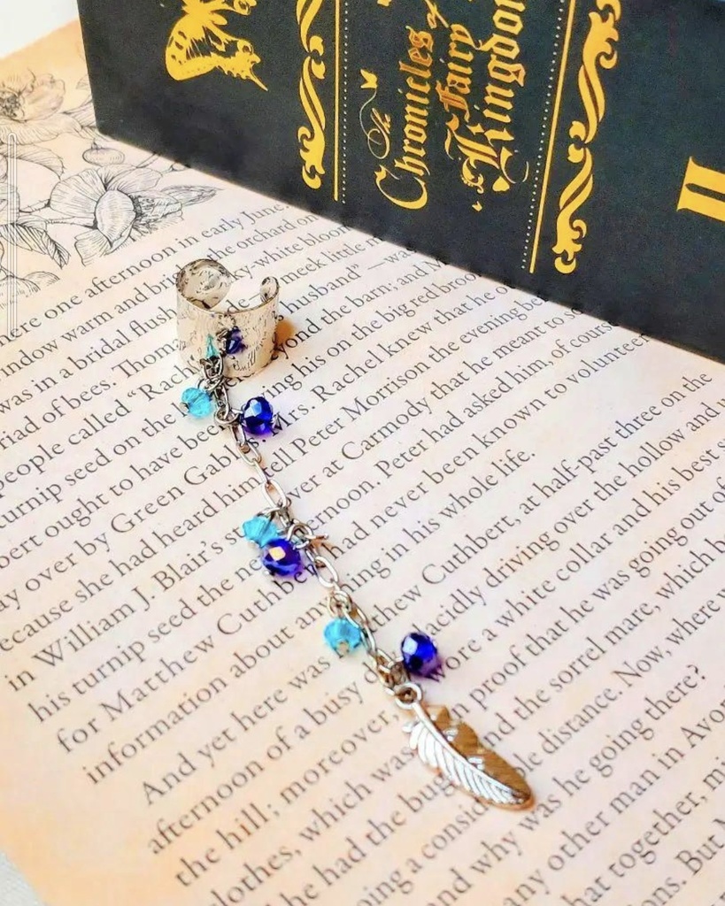 84ワンランク上のオシャレ♥翼のハンドメイドイヤーカフ☆