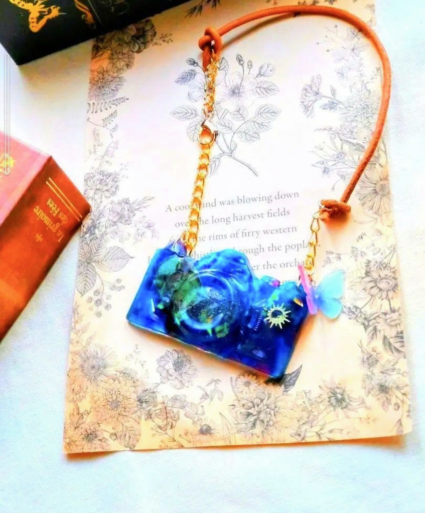 326バッグチャーム&推し活ぬいぐるみ用オシャレカメラ☆ぬい活ハンドメイド