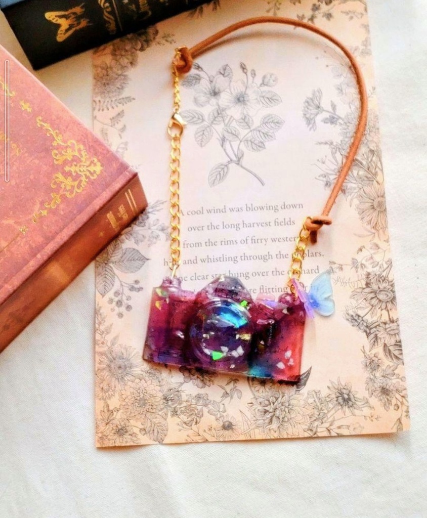 325バッグチャーム&推し活ぬいぐるみ用オシャレカメラ☆ぬい活☆ハンドメイド