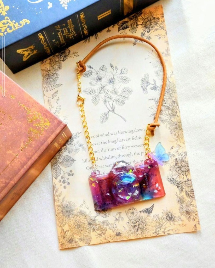 325バッグチャーム&推し活ぬいぐるみ用オシャレカメラ☆ぬい活☆ハンドメイド