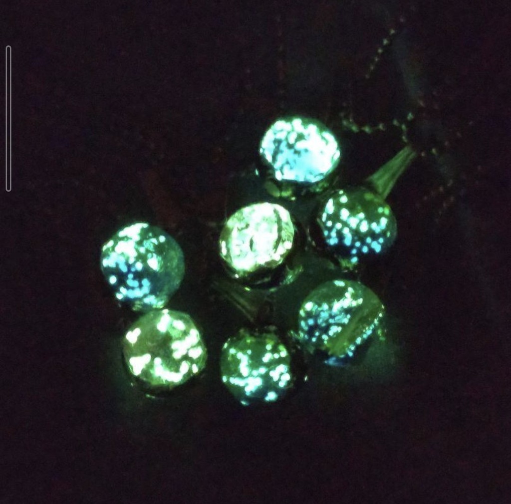 702【高級蓄光琉球ガラス✨】☆ ホタルガラス☆ケラママリンガラスペンダント