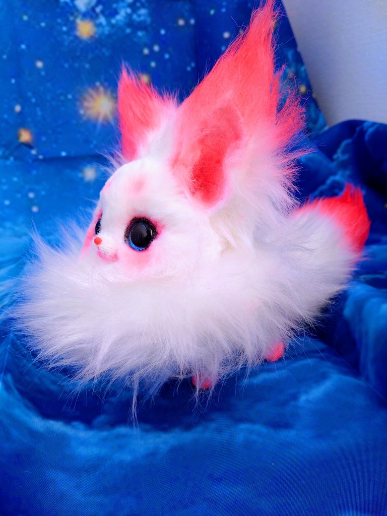 キツネ ハンドメイドぬいぐるみ ArtDoll アートドール artdoll fox 猫 狐 ケモノ 幻獣