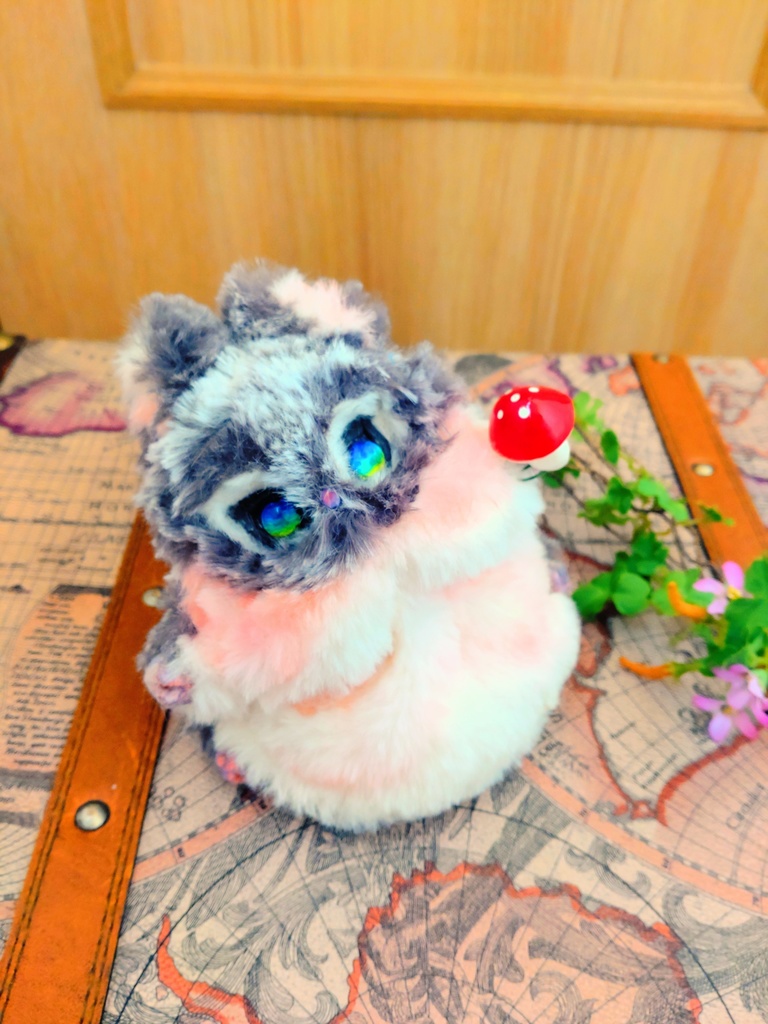 蓄光むっちりむちむち エゾモモンガ ArtDoll artdoll アートドール ぬいぐるみ ハンドメイド人形